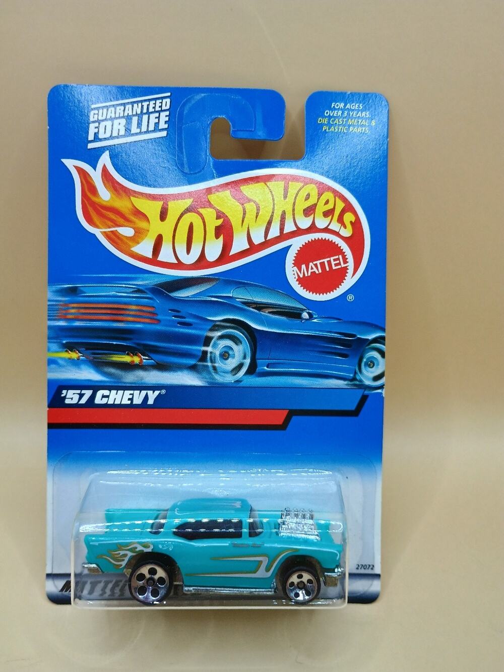 Hot Wheels 1/64 '57 Chevy Item No. 27072